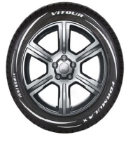 Vitour Formula Z White letter & Line small